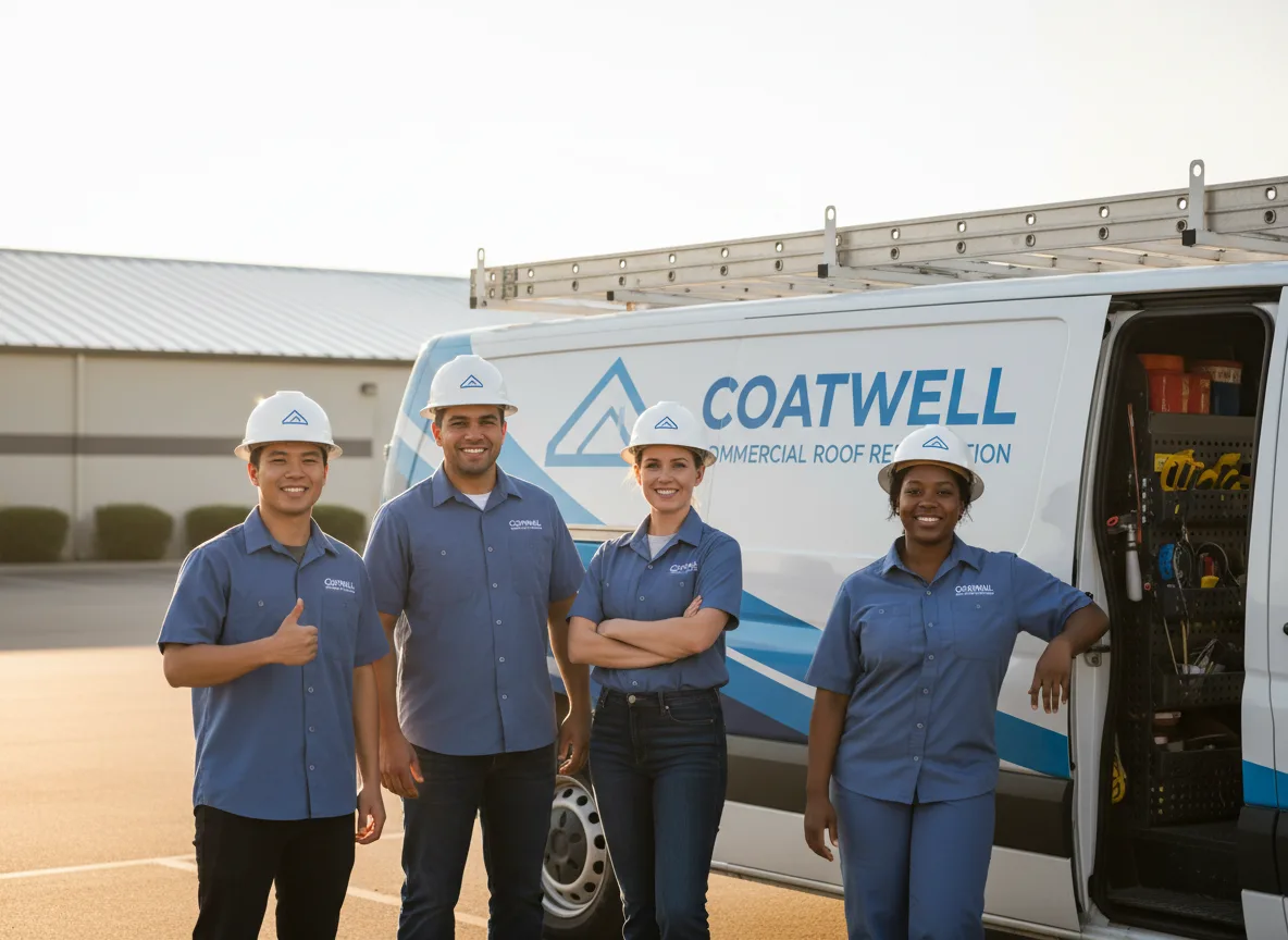Commercial roof coating company in Edgerton, WI